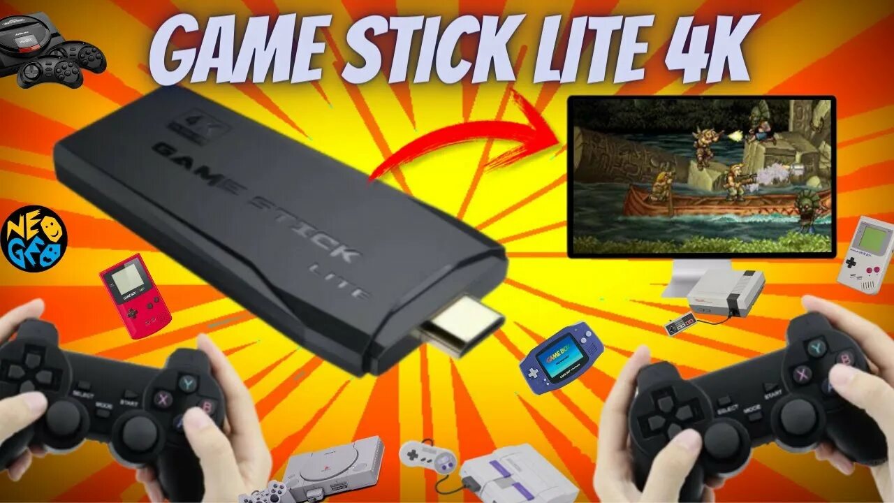 Game stick как подключить к компьютеру Game Stick Lite 4k (Y3) Mini consola con las 3B - YouTube