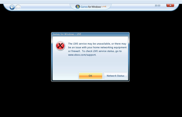 Games for windows live ошибка подключения Ни копейки оверлицензионщикам Declaration of VAR
