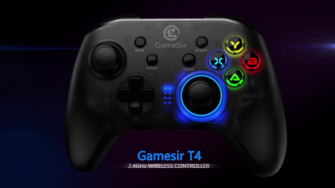 Gamesir g4 как подключить к пк Игровой Контроллер Gamesir T4,Футуристический Джойстик 2,4g,Беспроводной Usb Гей