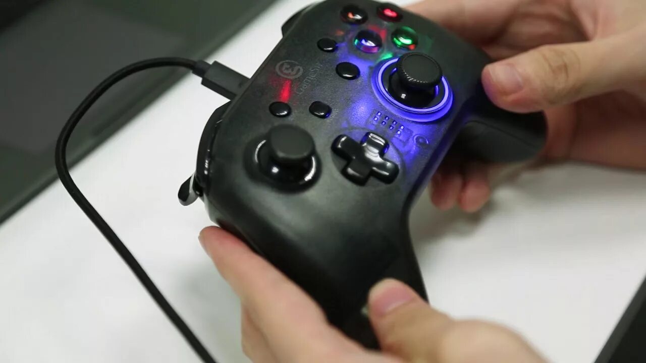 Gamesir g4 pro как подключить к пк Tutorial How to connect T4 with PC via Cable - YouTube