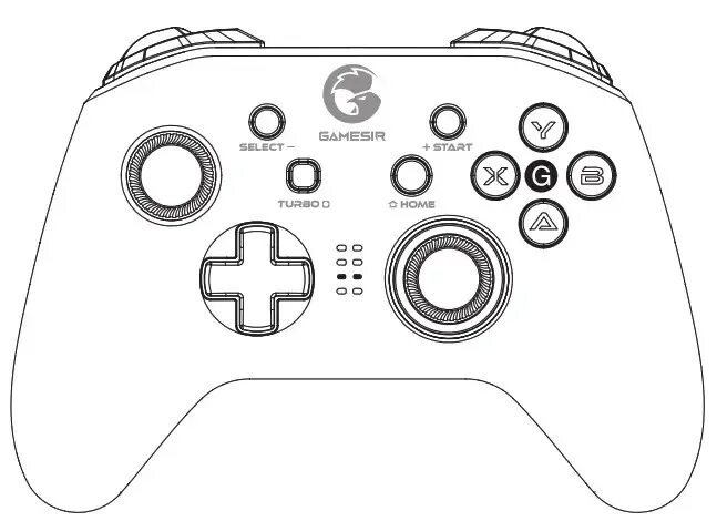 Gamesir nova lite как подключить к пк GameSir T4 Pro Wireless Controller User Manual