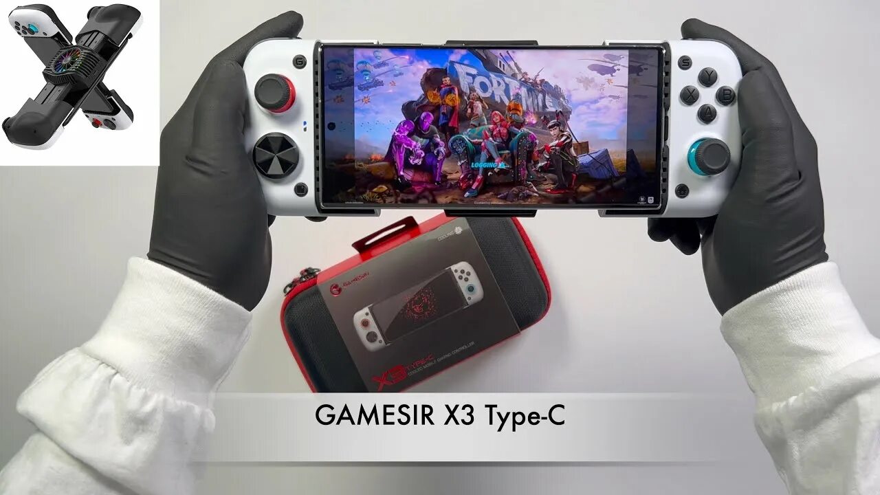 Gamesir nova lite как подключить к пк New GameSir X3 Cooled Mobile Gaming Controller - Full Unboxing & Gameplay - YouT