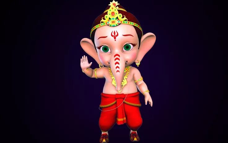 Ganesha ул мира 125б фото Ganesh wallpaper, Happy ganesh chaturthi images, Incredible cartoon