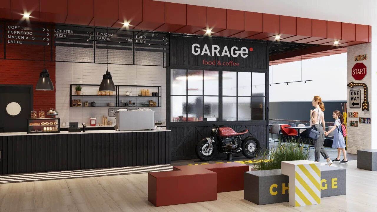 Garage ул кирова 25 фото Кафе "Гараж"