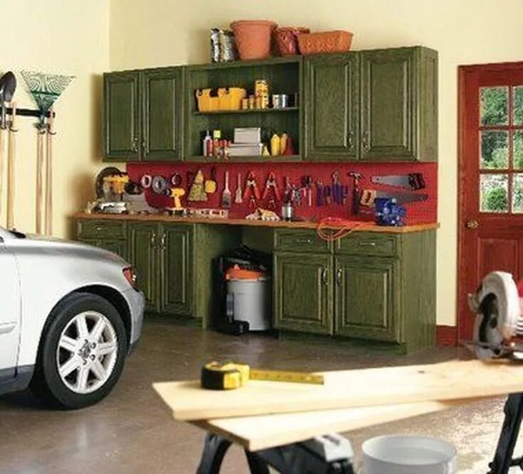 Garagekitchen 2б микрорайон северный фото In the process of designing garage cabinet storage areas, it's a good idea to in