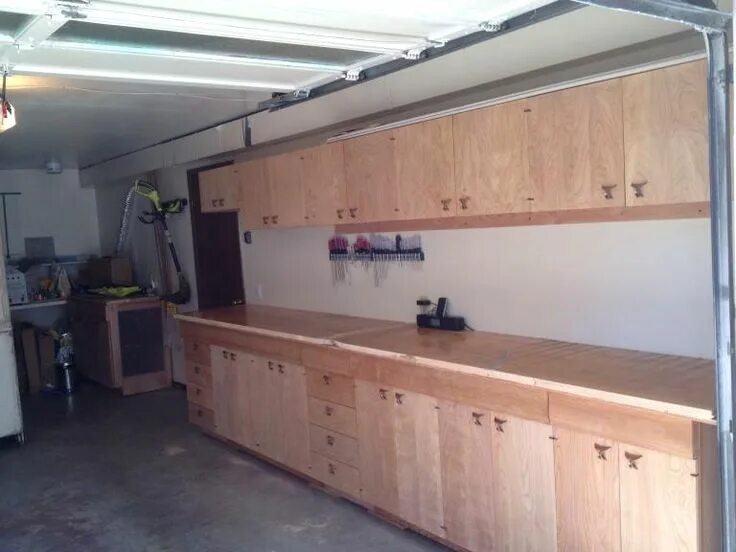 Garagekitchen 2б микрорайон северный фото Double Garage Storage Ideas and Pics of Garage Storage Systems Houston and other