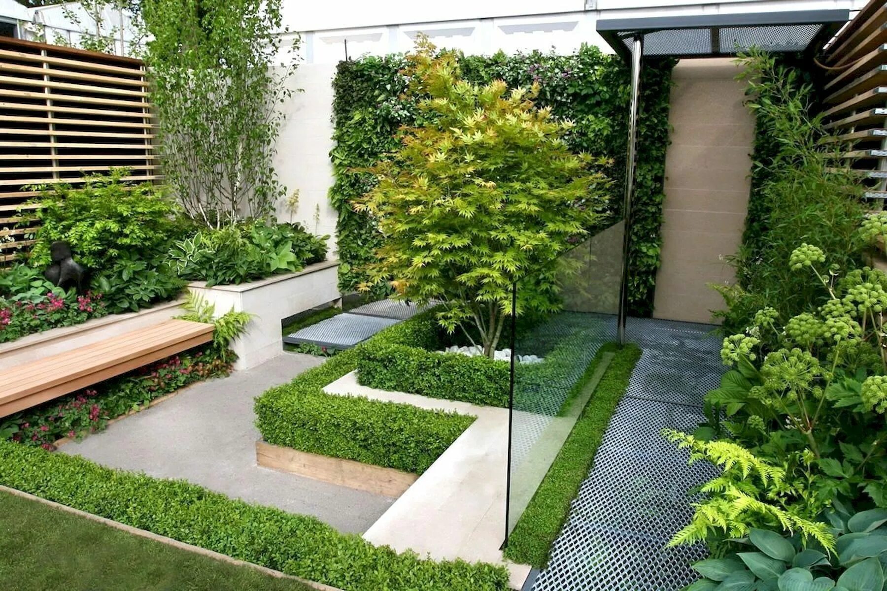 Garden group ландшафтный дизайн Home interior design - ABC Homy Minimalist garden, Modern garden design, Back ga