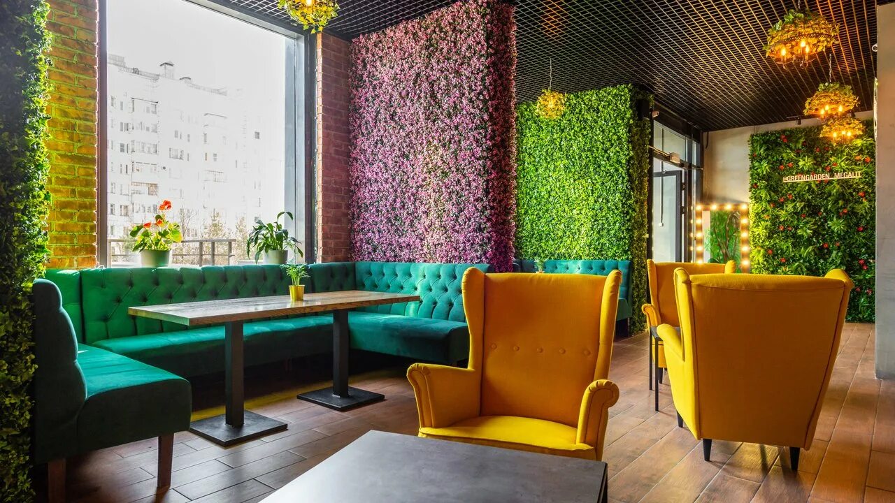 Garden lounge подмосковная ул 7 королев фото Green Garden Restaurant&Lounge, кальянная на проспекте Обуховской Обороны в Санк