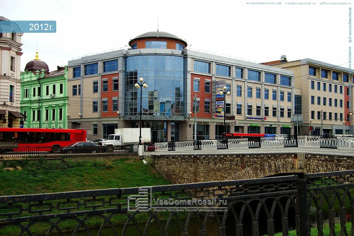 Garden право булачная ул 49 казань фото Казань, офисное здание Булак, улица Право-Булачная