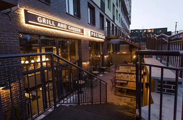Garden ул свердлова 5 корп 1 фото Ресторан Grill and Garden / Гриль энд Гарден на Народного Ополчения (G&G) в Моск