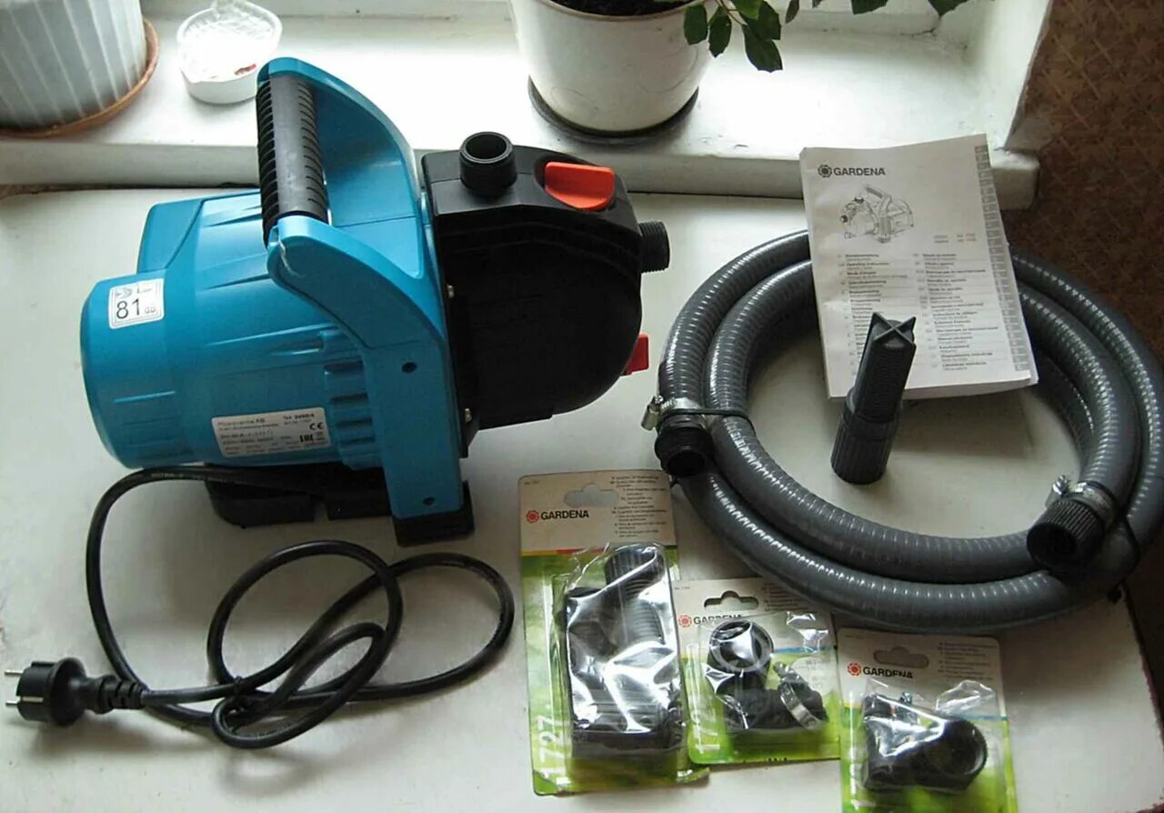 Gardena 3000 4 подключение Продан насос Gardena 3000/4 (Мск)