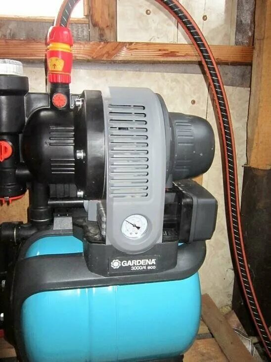 Gardena 3000 4 подключение Станция бытового водоснабжения автоматическая 3000/4 Eco GARDENA, 01753-20.000.0