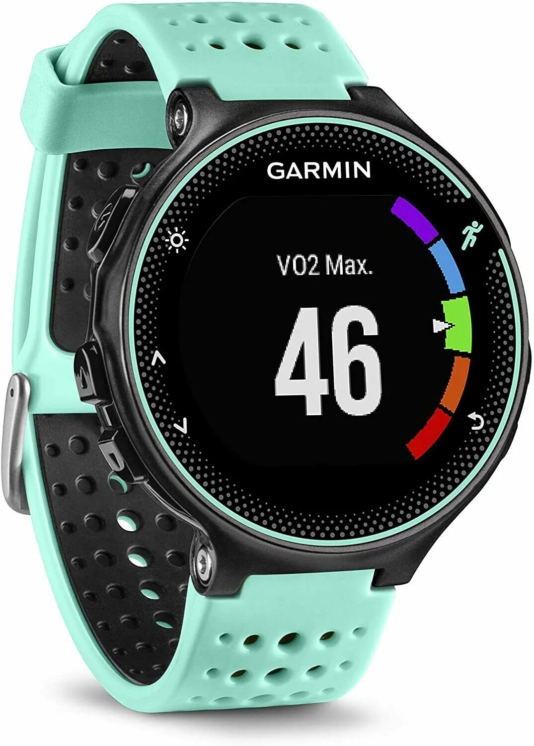 Garmin часы фото Наручные часы для бега Garmin Forerunner 235 с GPS-Frost Blue сертифицированный 