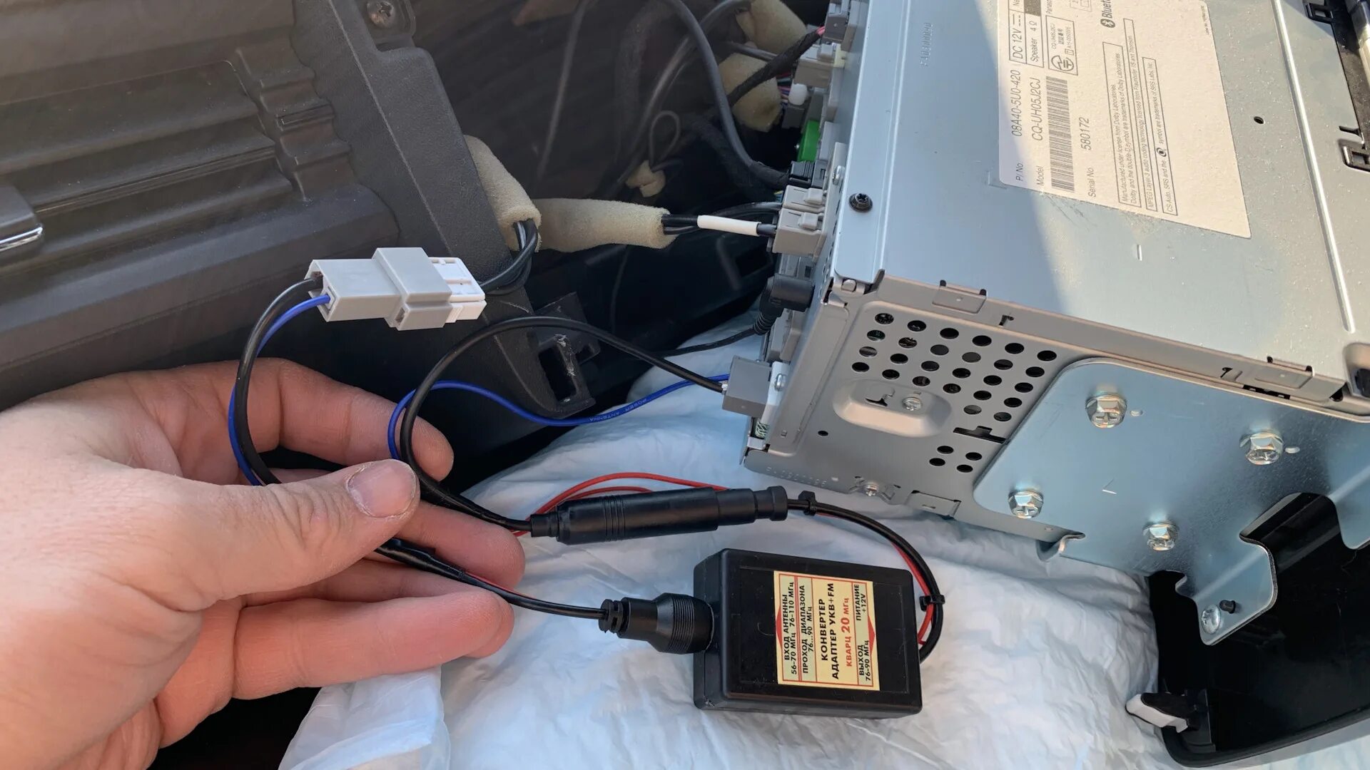 Gathers магнитола подключение телефона FM адаптер для Gathers vxm - Honda Stepwgn (5G), 1,5 л, 2016 года автозвук DRIVE