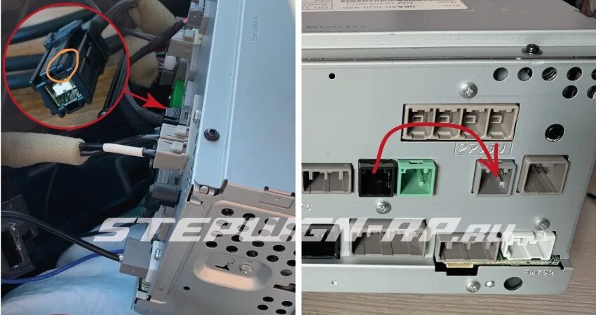 Gathers магнитола подключение телефона Подключаем флешку к штатной магнитоле Gathers vxm - Honda Stepwgn (5G), 1,5 л, 2