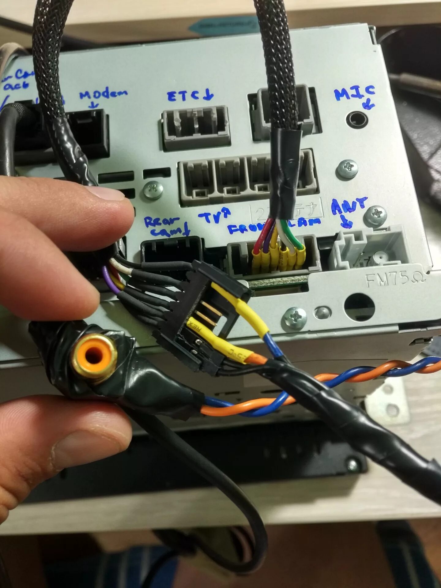 Gathers подключения камера заднего Gathers - камера переднего вида - Honda Fit (3G), 1,5 л, 2014 года аксессуары DR