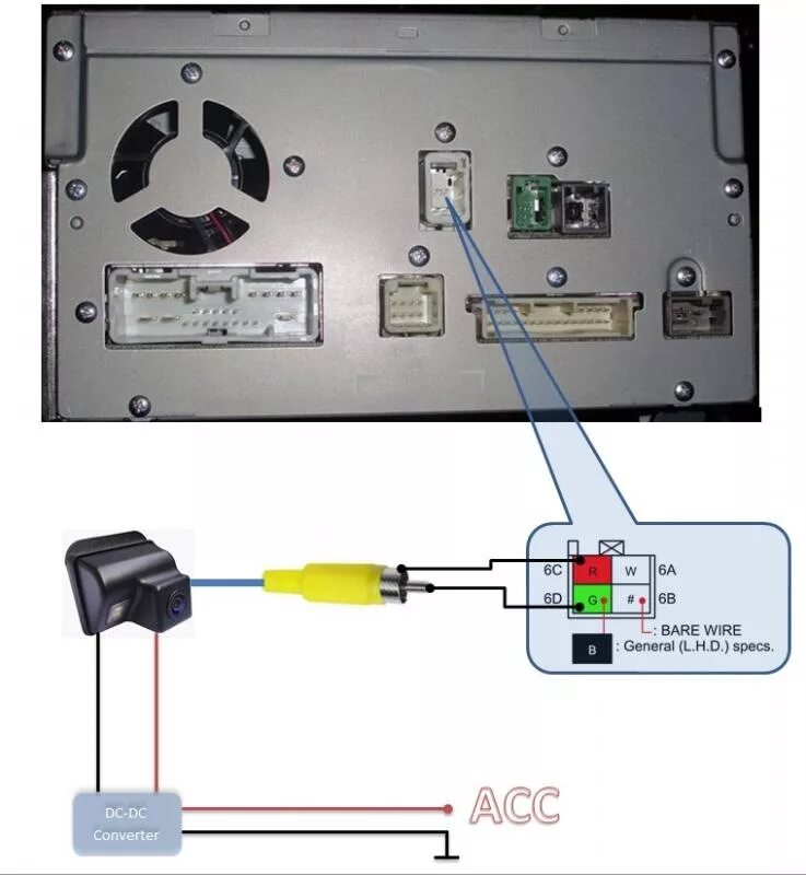 Gathers подключения камера заднего Установка камеры заднего вида - Mazda CX-5 (1G), 2,5 л, 2013 года электроника DR