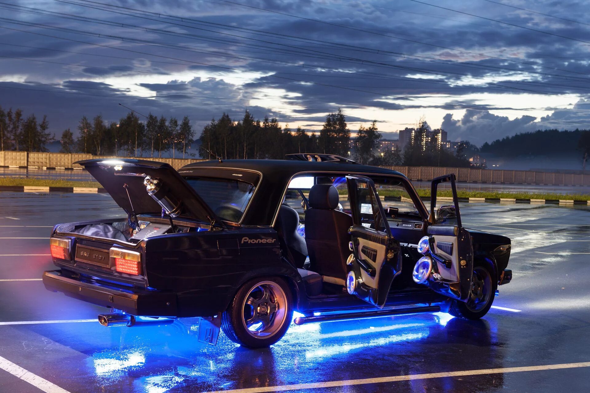 Gayazov ваз тюнинг игры Участник Народного Автотюнинга: ВАЗ-2107 - SONAX на DRIVE2