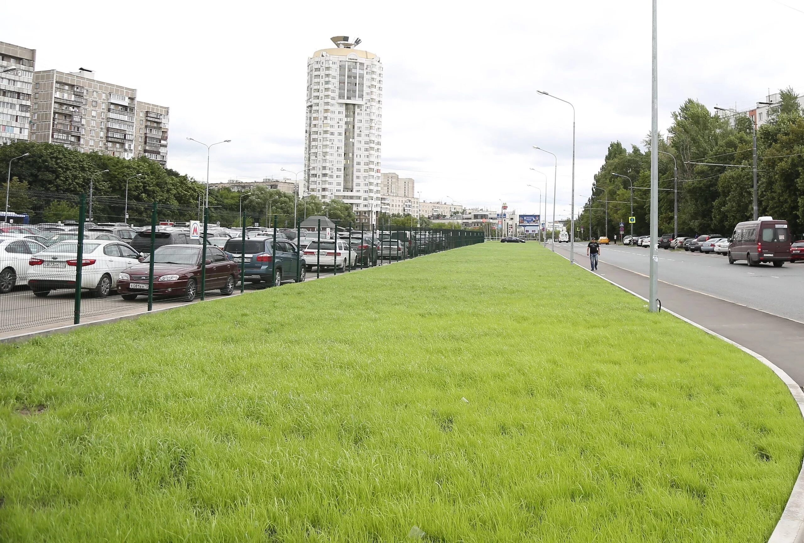 Gazon восточная ул 3а фото В Куркине восстановили газоны в четырех дворах