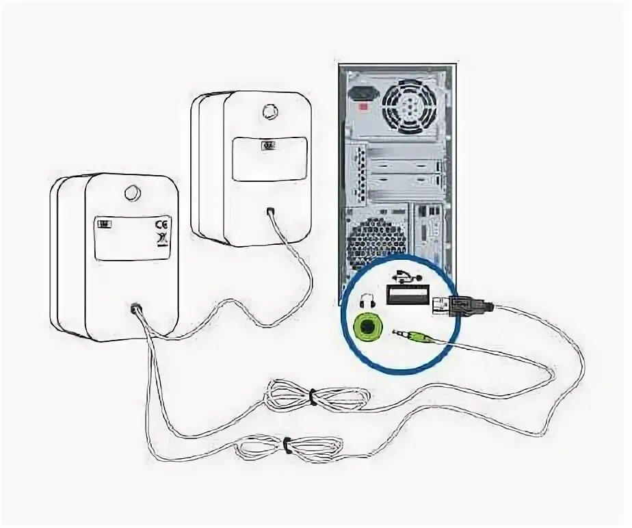 Gc 4020 как подключить к пк Как подключить колонки к компьютеру: с проводами напрямую, подключение к ПК бесп