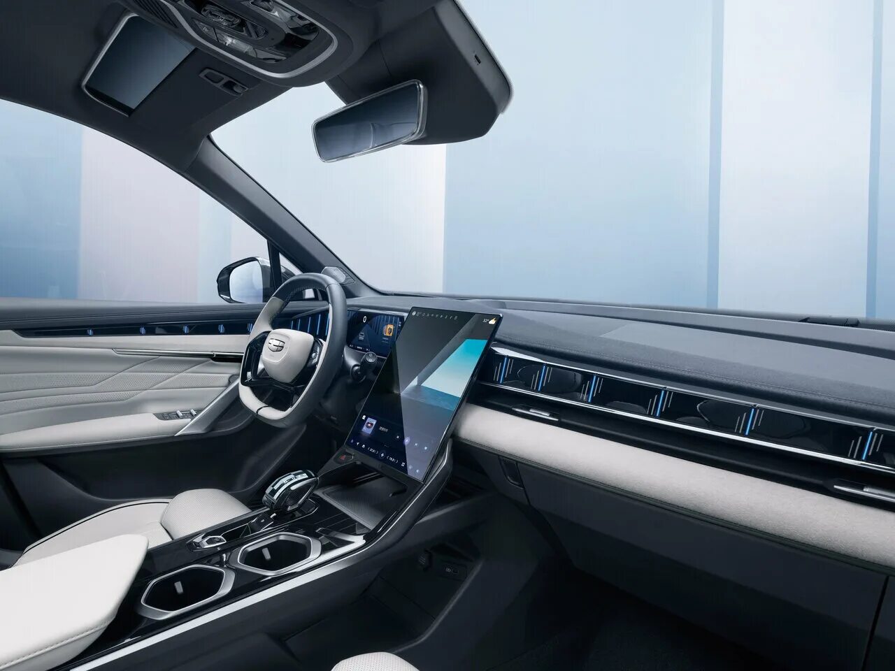 Geely atlas 2024 интерьер Geely Boyue 2 поколение, внедорожник 5-дверный - технические характеристики, мод