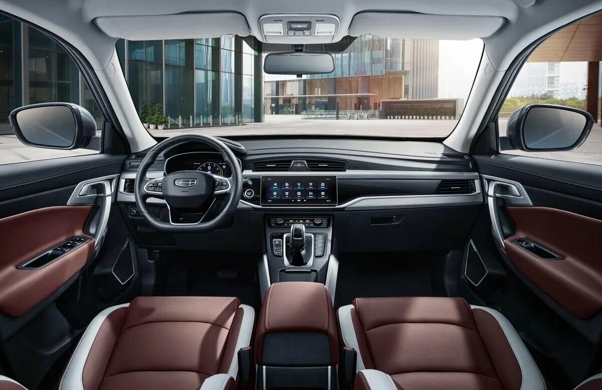 Geely atlas 2024 интерьер Новости: Geely представила кроссовер Atlas 2022 года КитайАвто774 Дзен