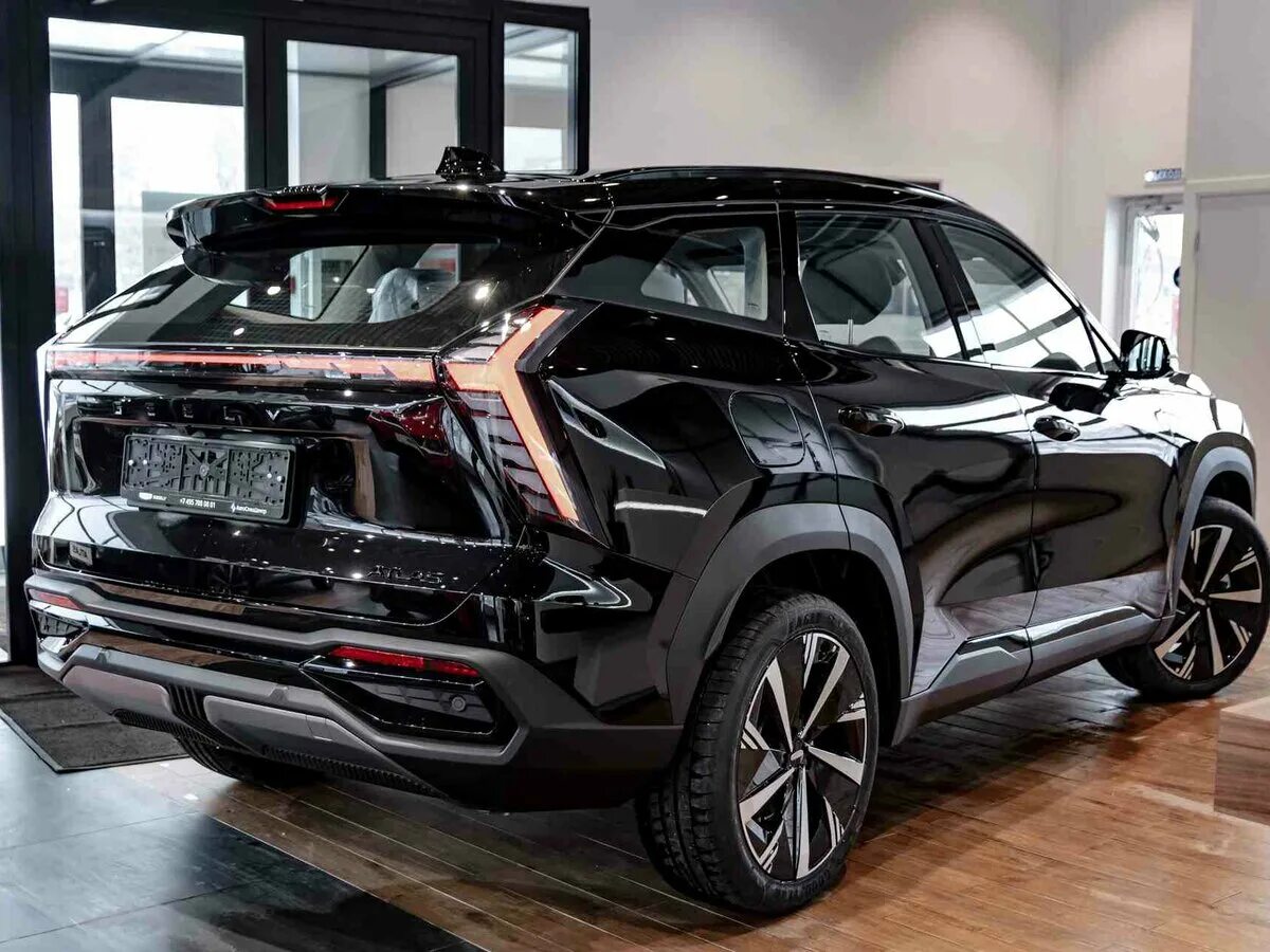 Geely atlas 2024 подключение телефона Купить новый Geely Atlas II 2.0 AT (200 л.с.) 4WD бензин автомат в Москве: чёрны