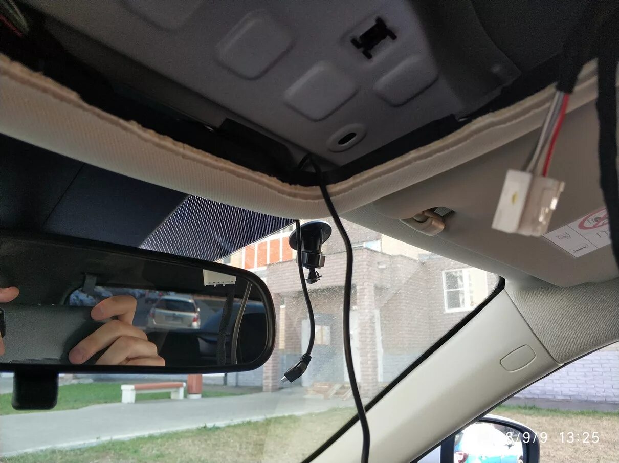 Geely atlas 2024 подключение видеорегистратора 2018-09-09. Подключаем регистратор в штекер за плафоном освещения - Geely Atlas 