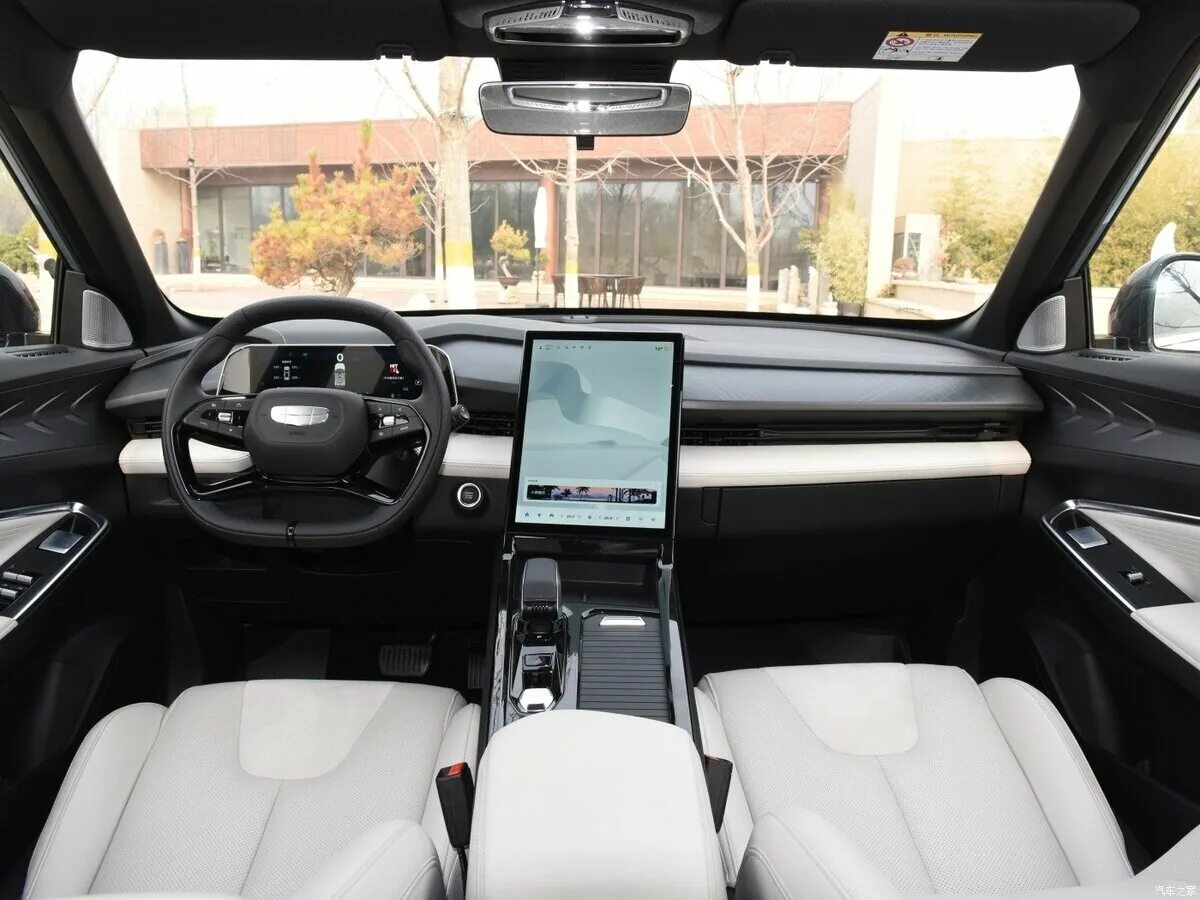 Geely atlas 2024 салон фото Купить б/у Geely Boyue Cool 2023-2024 1.5 AMT (174 л.с.) бензин робот во Владиво