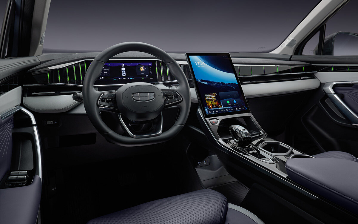 Geely atlas 2024 салон фото На грани паники. Первый тест-драйв нового Geely Atlas РБК Autonews Дзен