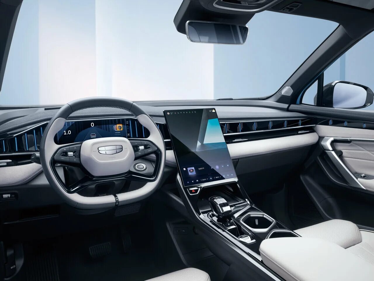 Geely atlas pro 2024 интерьер Geely Boyue 2 поколение, внедорожник 5-дверный - технические характеристики, мод