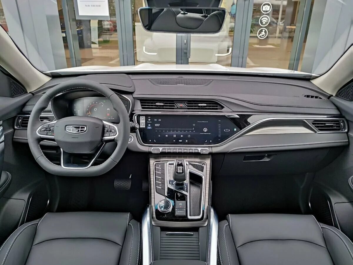 Geely atlas pro фото салона Купить новый Geely Atlas Pro 2021-2024 1.5 AT (150 л.с.) бензин автомат в Красно