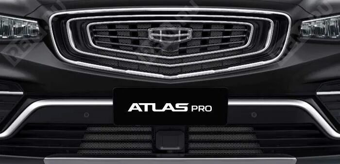 Geely atlas pro решетка радиатора тюнинг Комплект защитных сеток радиатора Geely Atlas, BelGee X70 - GAPP10NL3B - в интер