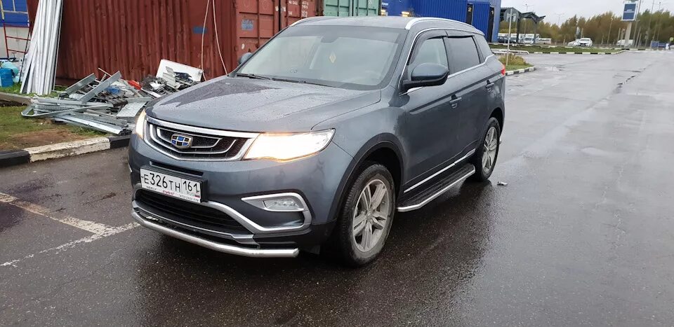 Geely atlas pro тюнинг фото Пороги продолжение. - Geely Atlas (1G), 2,4 л, 2018 года тюнинг DRIVE2