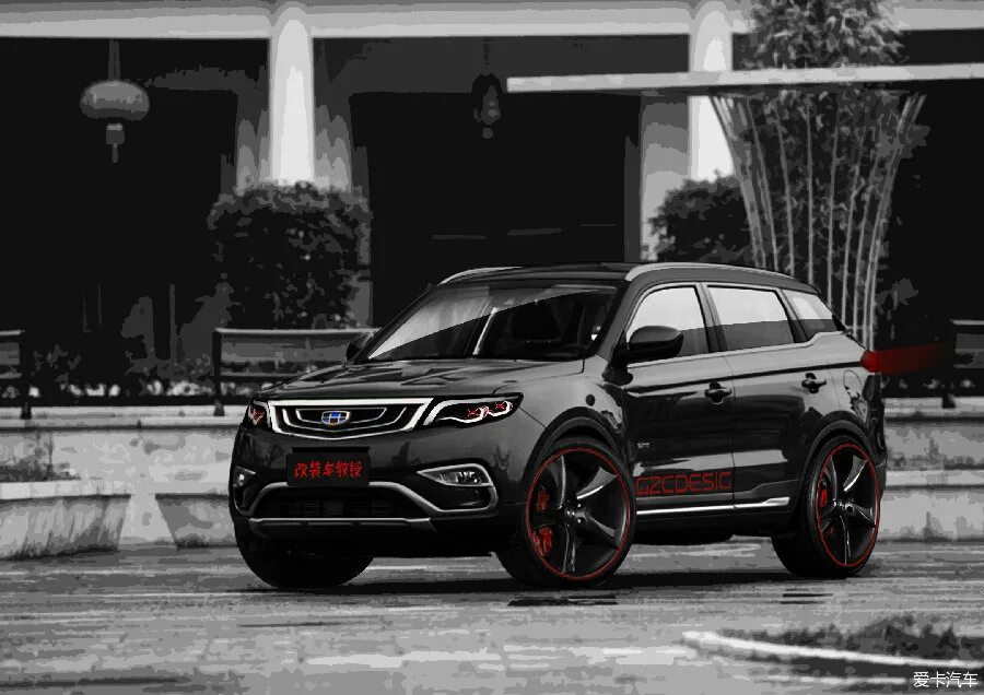 Geely atlas pro тюнинг фото Внешний тюнинг Джили Атлас (Atlas, NL3) - Страница 11 - Тюнинг и доработки Geely