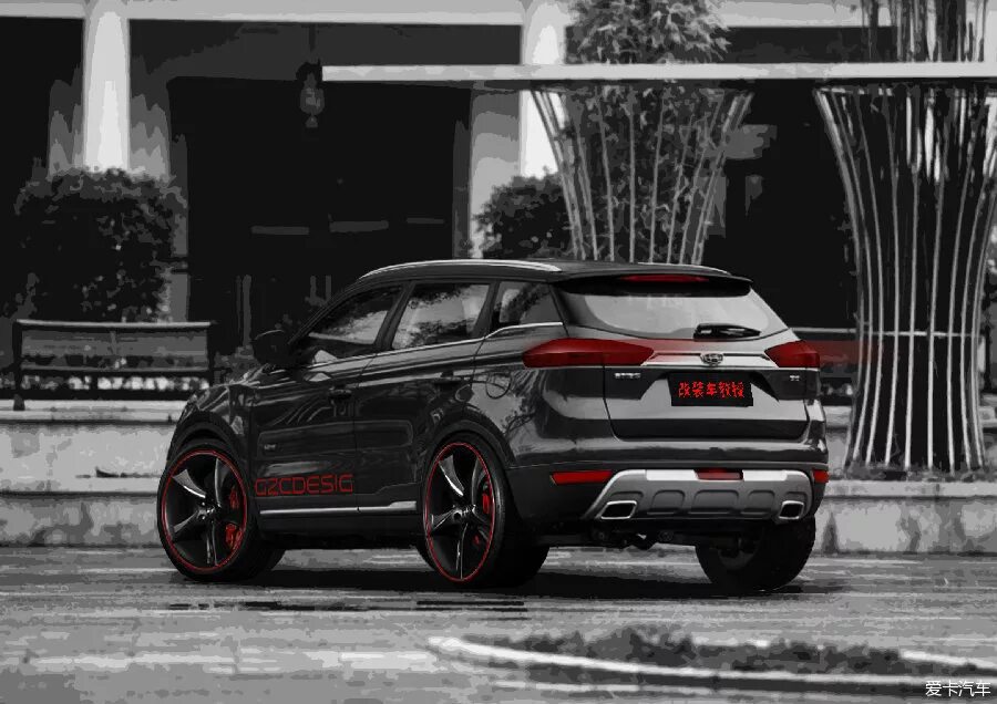 Geely atlas pro тюнинг фото Внешний тюнинг Джили Атлас (Atlas, NL3) - Страница 11 - Тюнинг и доработки Geely