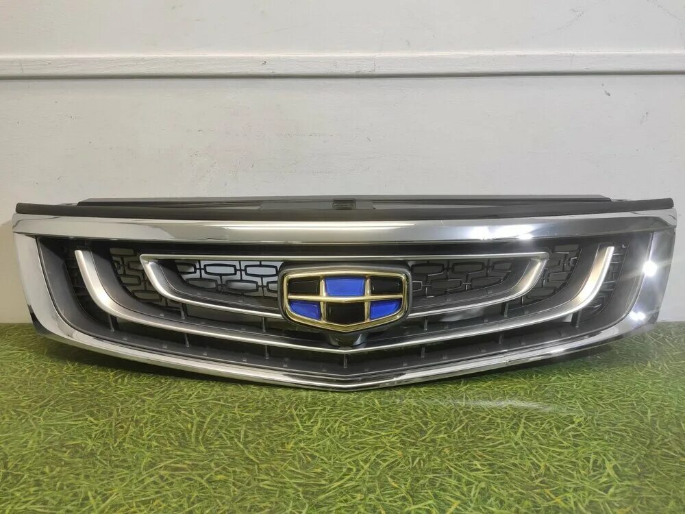 Geely atlas решетка радиатора тюнинг 01862989 решетка радиатора Geely Atlas 3 2016-н.в. купить бу в Перми Z11265573 -