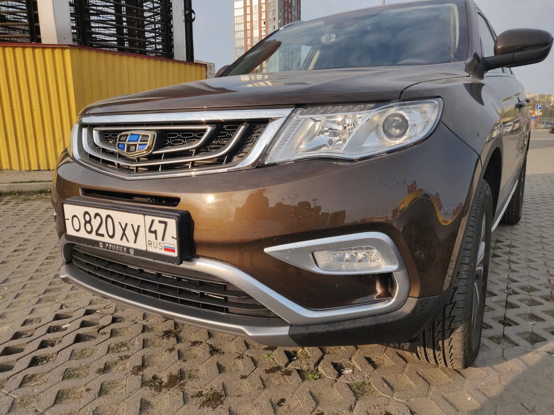 Geely atlas решетка радиатора тюнинг Внешняя сетка бампера - Geely Atlas (1G), 2,4 л, 2019 года тюнинг DRIVE2