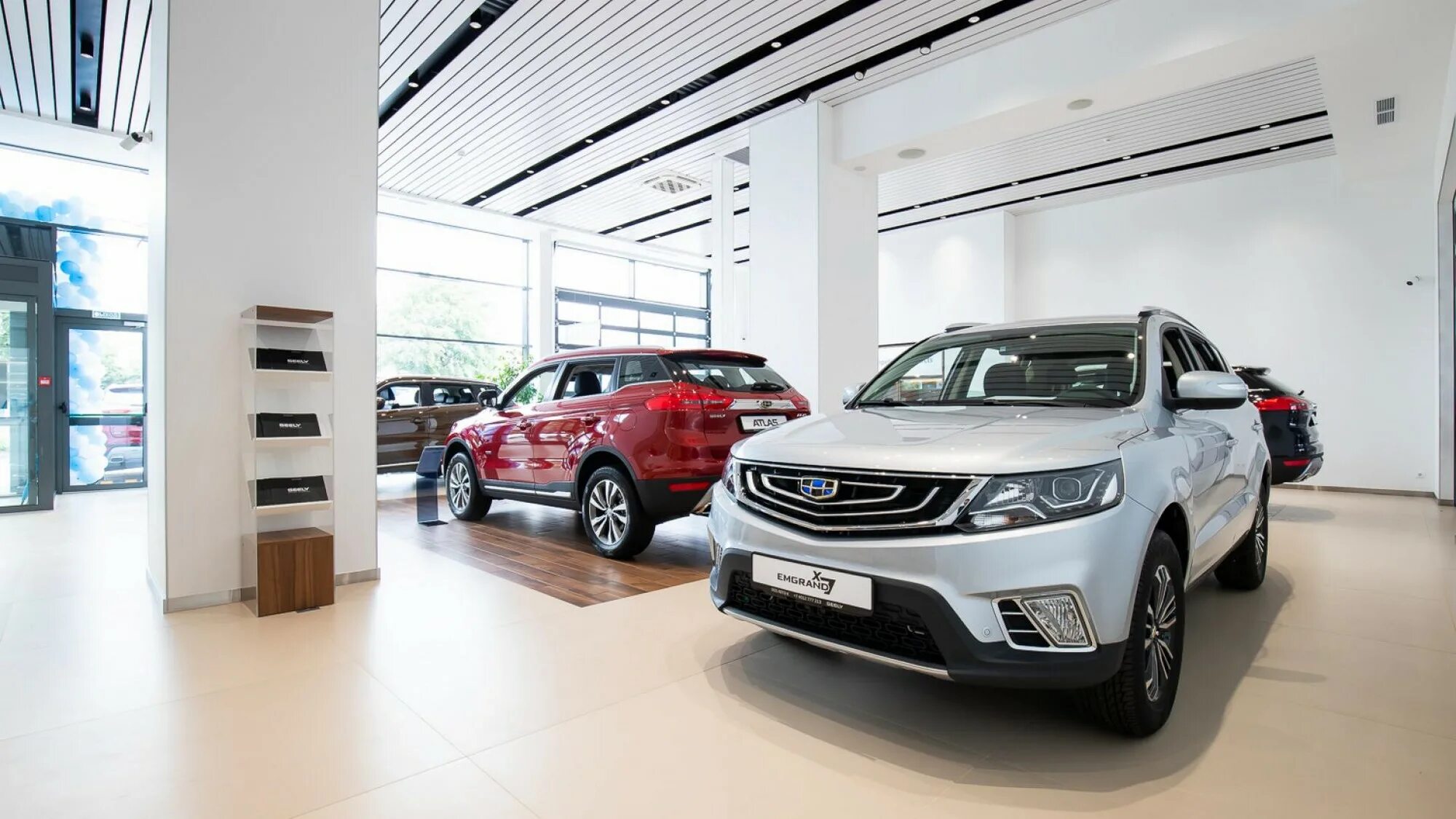 Geely бастионная ул 29 тамбов фото Автосалон "Авто-К" GEELY - работы с данным проектом компанией "Албес"