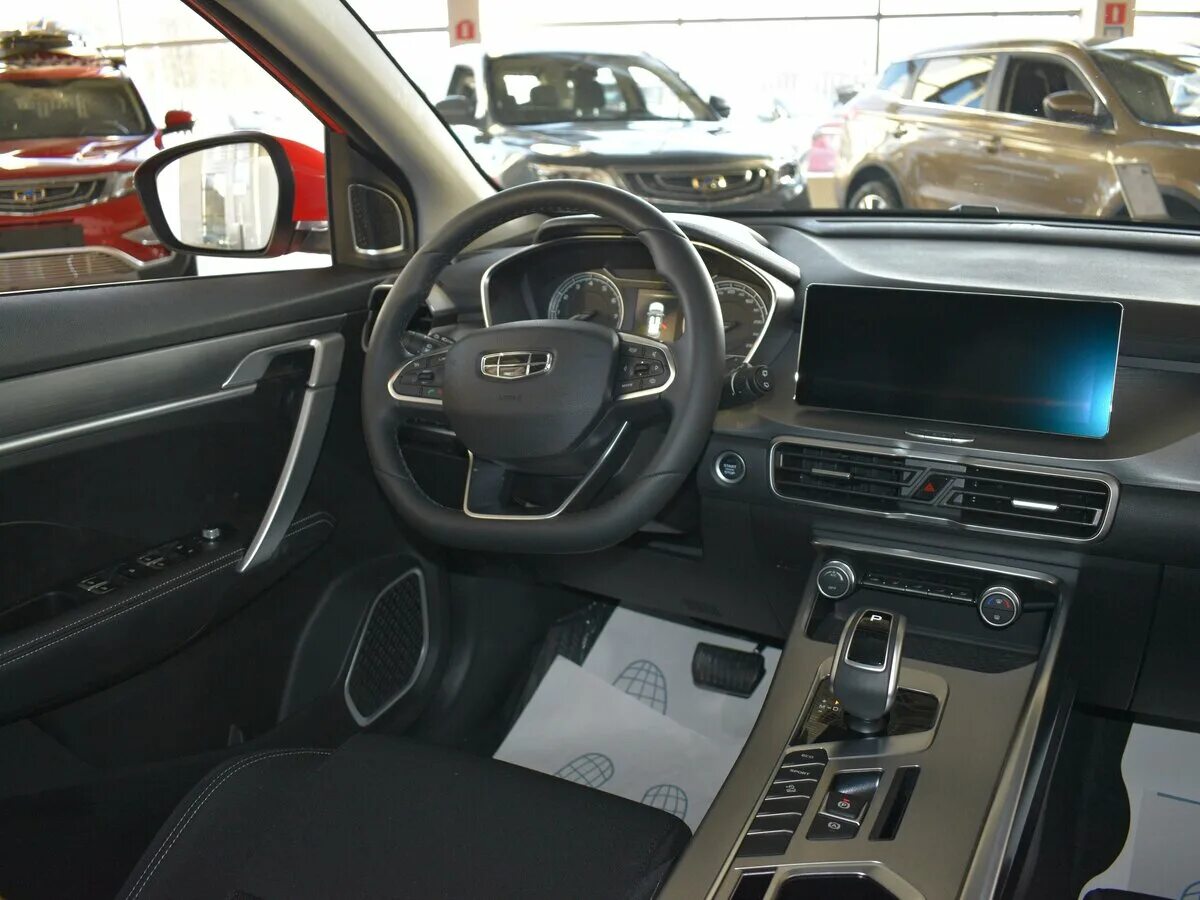 Geely coolray фото салона Купить новый Geely Coolray I 1.5 AMT (150 л.с.) бензин робот в Калуге: красный Д