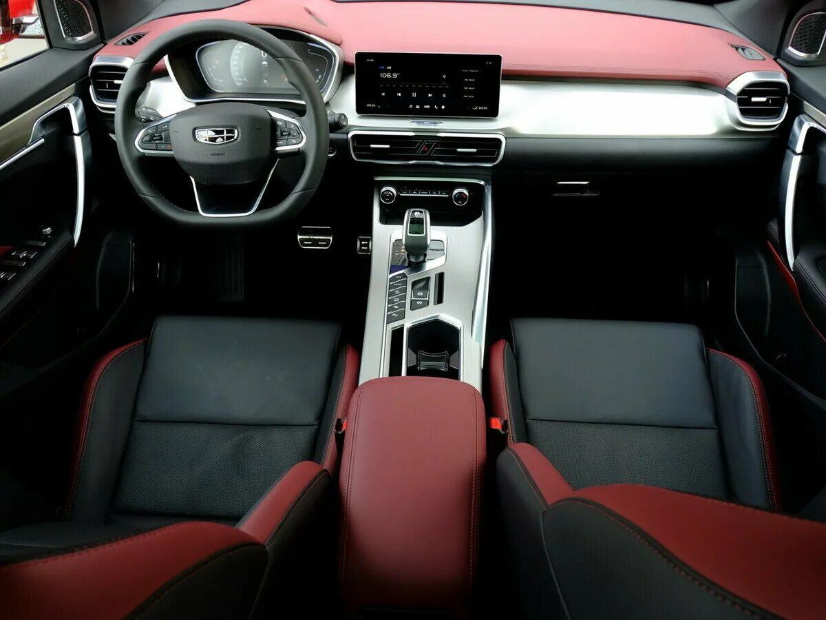 Geely coolray фото салона Купить б/у Geely Coolray I 1.5 AMT (150 л.с.) бензин робот в Нижнем Новгороде: о