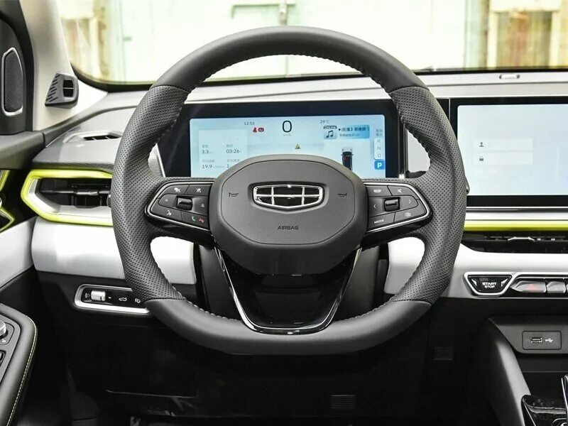 Geely coolray фото салона Купить б/у Geely Coolray I Рестайлинг 1.5 AMT (172 л.с.) бензин робот в Орске: с