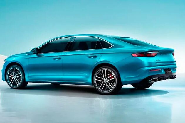 Geely фото авто Preface - стильный седан от Geely в серийном исполнении - новость от Автодок