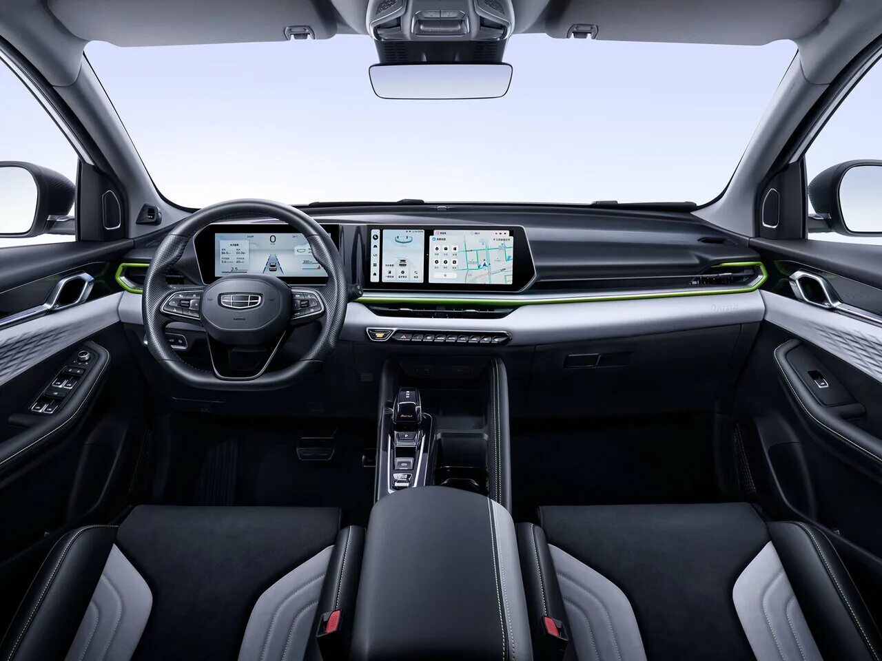 Geely фото салона Geely Binyue Cool -н.в., внедорожник 5-дверный - технические характеристики, мод