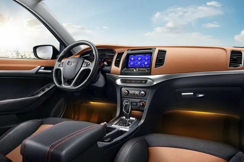 Geely фото салона Новый седан Geely Vision GC7 стартует в Поднебесной Autokontact.ru Дзен