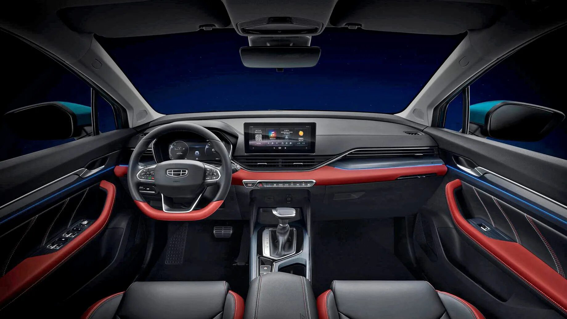 Geely фото салона Хэтчбек Geely GS превратился в кроссовер Emgrand S - ДРАЙВ