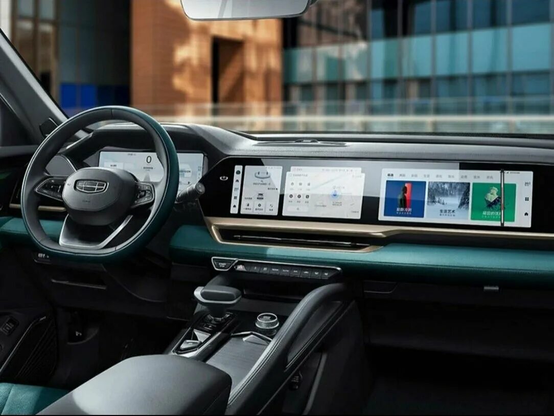 Geely manjaro фото салона Купить б/у Geely Monjaro 2021-2024 2.0 AT (238 л.с.) 4WD бензин автомат в Москве