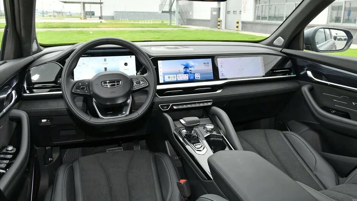 Geely manjaro фото салона Обновлённый Geely Monjaro стал дешевле почти на $1,5 тысячи