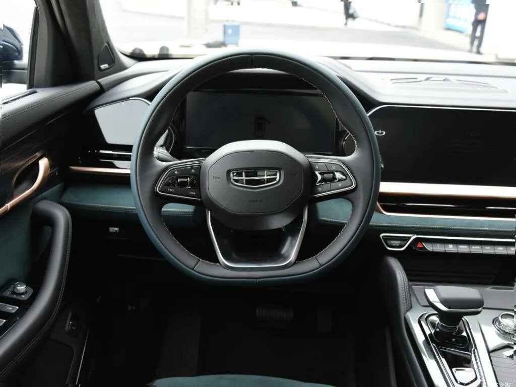 Geely manjaro фото салона Фотографии Geely Xingyue L KX11 - Салон - Черный/Зеленый - Car2Sale - Автомобиль