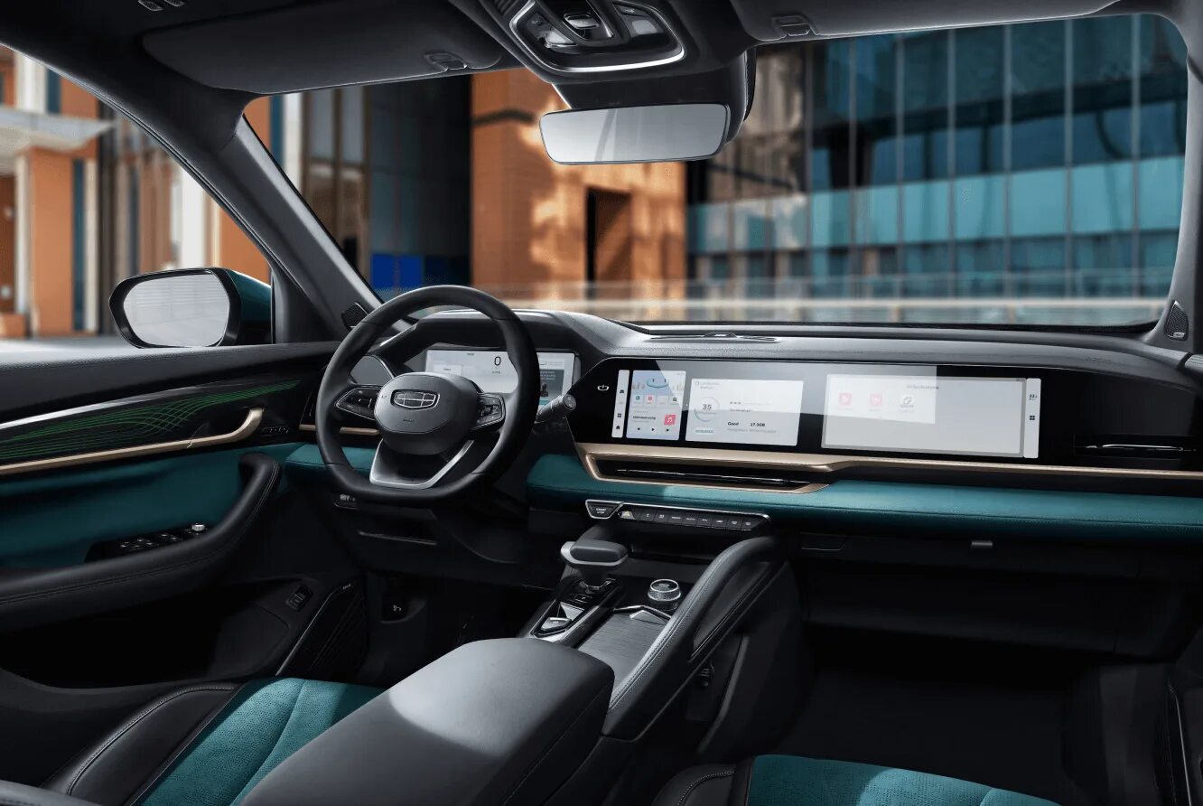 Geely monjaro 2024 интерьер Geely Monjaro - цены и комплектации у официального дилера в Москве Кунцево